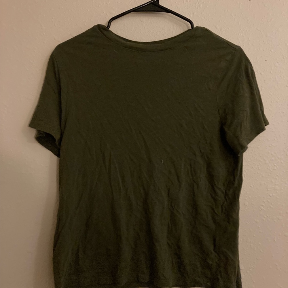 Dark green shirt